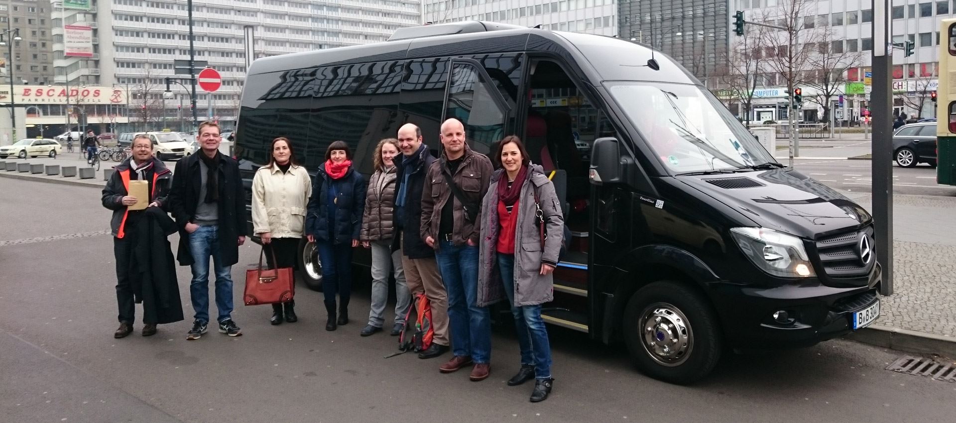 group on a private tour in berlin
